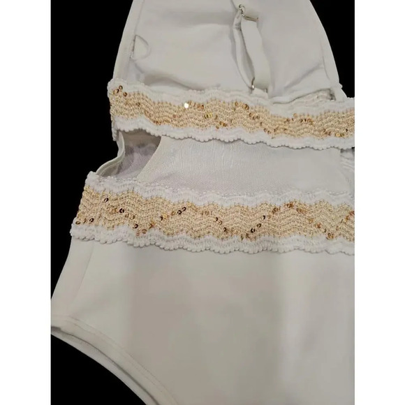 NWOT River Island High Opex One-Piece Swimsuit Size 12 - Picture 8 of 9